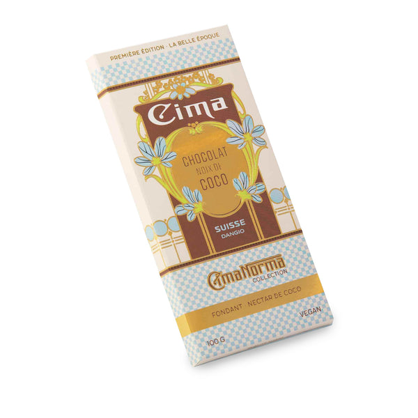 Swiss Organic  Dark Chocolate with Coconut - CimaNorma