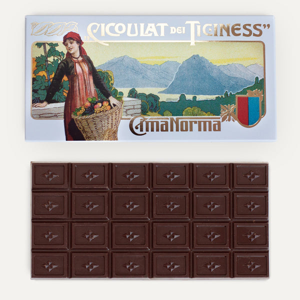 Swiss Organic Dark Chocolate 74%  - CimaNorma
