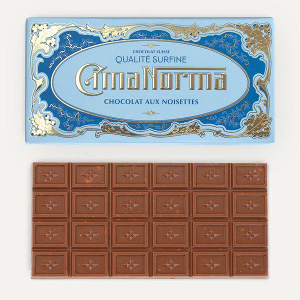 Swiss Organic Milk Chocolate with Hazelnuts