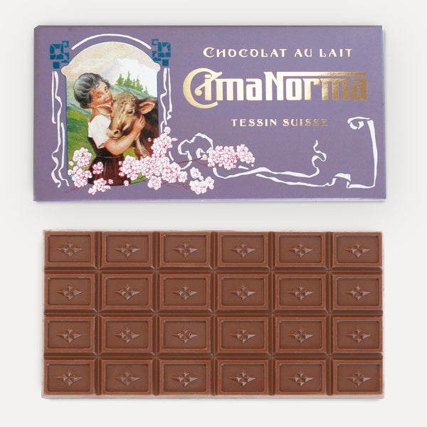 Swiss Organic Milk Chocolate - CimaNorma