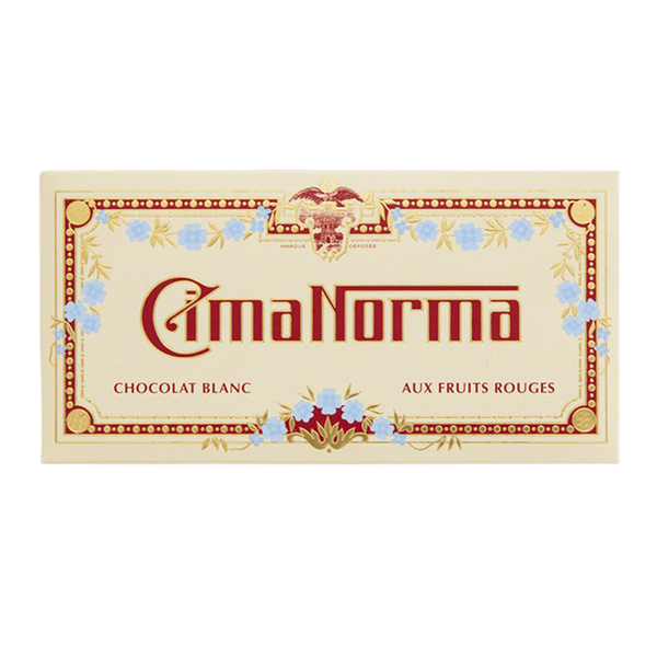 Swiss Organic White Chocolate with Red Fruits - CimaNorma