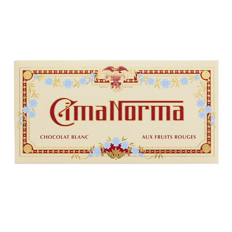 Swiss Organic White Chocolate with Red Fruits - CimaNorma