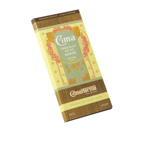 Swiss Organic Dark Chocolate with Agave - CimaNorma