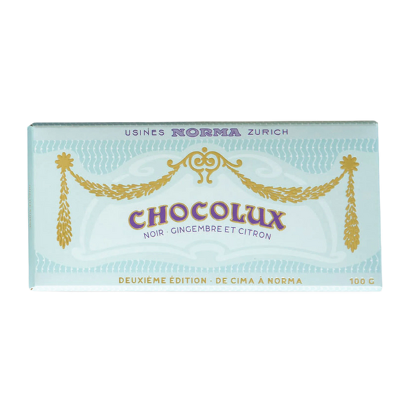 Swiss Organic Dark Chocolate with Ginger and Lemon - CimaNorma