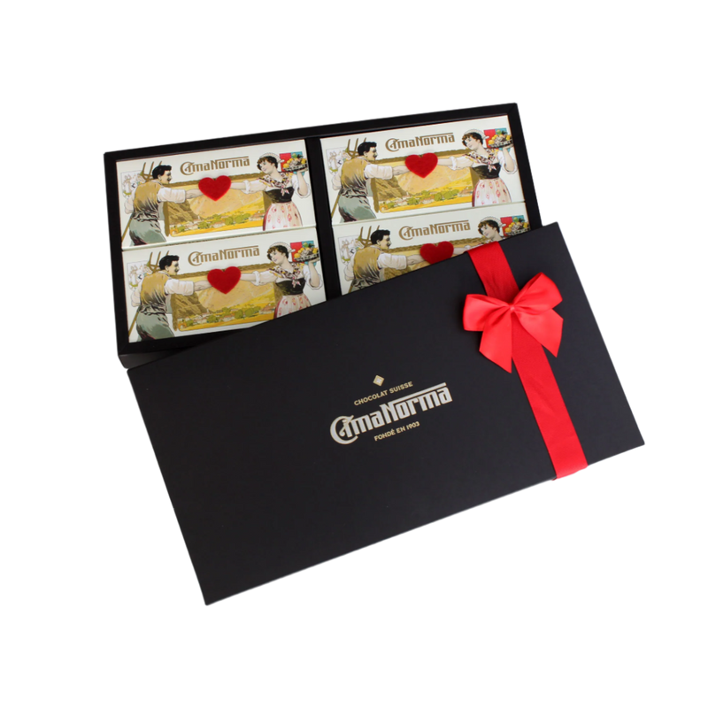 "My Love" Swiss Organic Chocolate Gift Box - CimaNorma