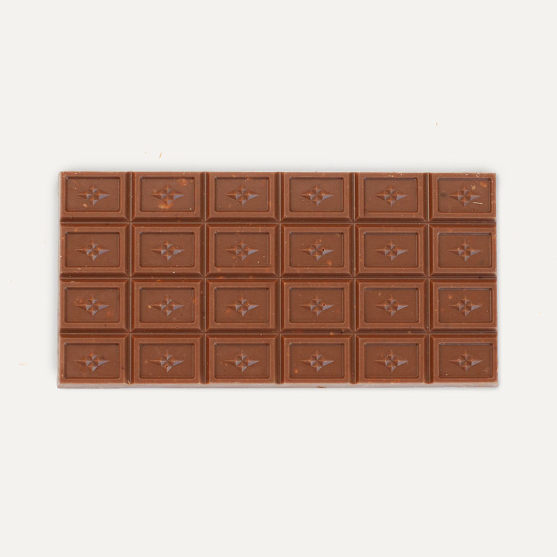 Swiss Organic Milk Chocolate with Hazelnuts