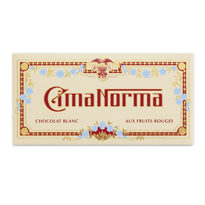 Swiss Organic White Chocolate with Red Fruits - CimaNorma