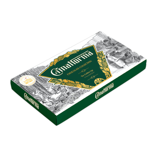"The Golden Age" Swiss Organic Chocolate Gift Box - CimaNorma