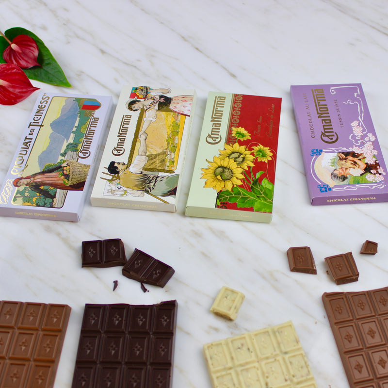 "Ticino Edition" Swiss Organic Chocolate Gift Box - CimaNorma