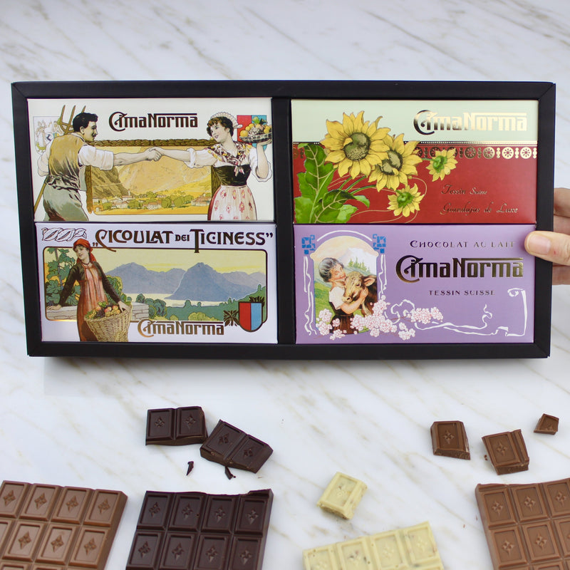 ULTRA FRESH "Ticino Edition" Swiss Organic Chocolate Gift Box - CimaNorma